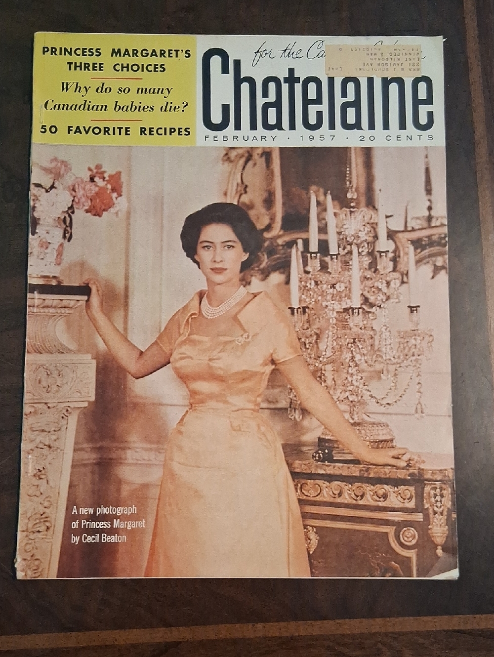 VINTAGE February 1957  Chatelaine  magazine